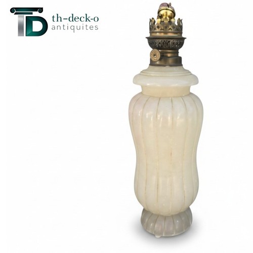Lampe albatre art deco 1930 - art,