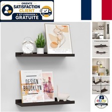 Lot de 2 Étagères Flottantes