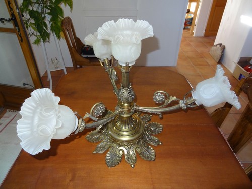 Ancien lustre luminaire art - ancien,