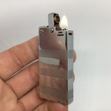 -60- Antique Conty Belgian Tax Petrol Lighter - SEMI AUTO ? - Vintage Lighter