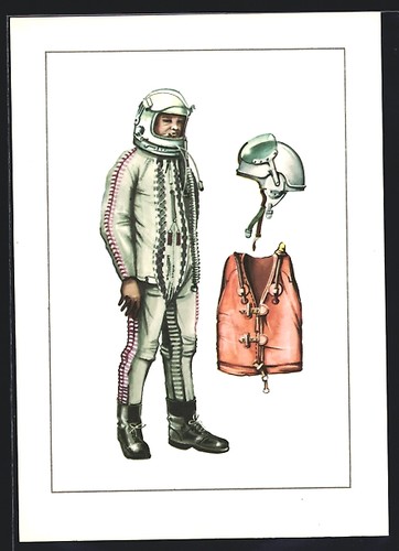 Carte postale pilote avion - postale, d'avion