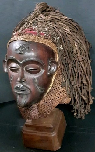 Chokwe mask drc - chokwe,