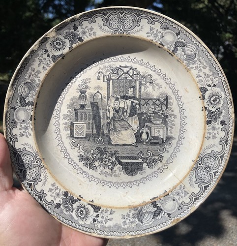 Gien assiette parlante - gien,