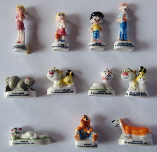 Serie complete 11 feves - complete,