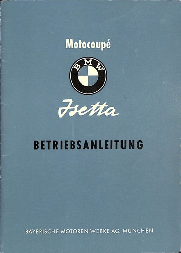 Bmw isetta manuel - bmw,