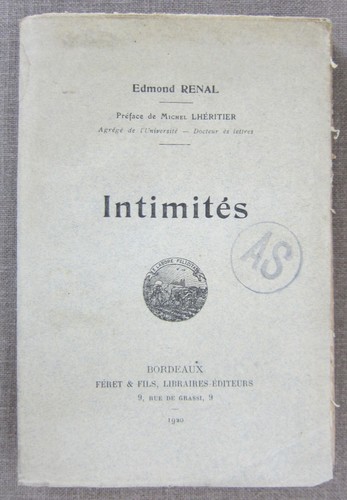 Bordeaux 1920 edmond - 1920,