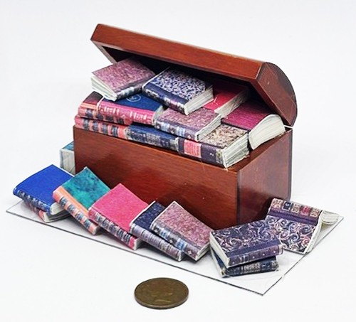 Poupées maison acajou livre - acajou,