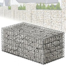 Panier Gabions Galvanisé Stahlkorb pour Décoratif Brise-Vue Jardin Lenox