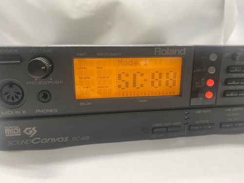 Roland sc88 sound canvas - sc-88,