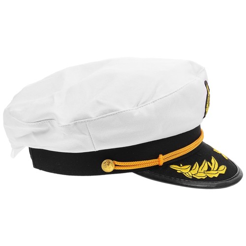 Chapeau capitaine bateau - chapeau, de