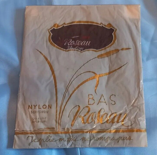 Bas nylon couture taille - bas,