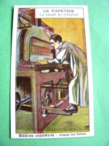 Chromos papetier coupe - le,