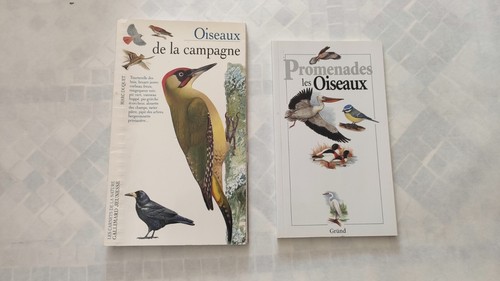 Deux livres sur - livres, oiseaux