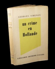 SIMENON (Georges) - Un crime