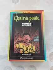 Roman - CHAIR DE POULE n° 17 - SOUS-SOL INTERDIT - Bayard - R.L. STINE