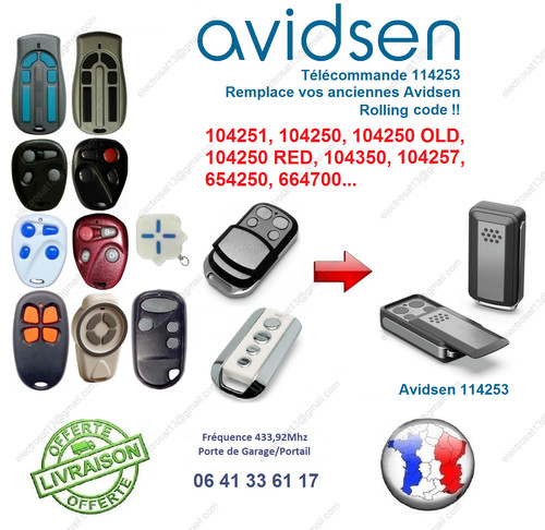 Telecommande avidsen 114253 - avidsen,