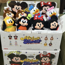 MICKEY FAMILY CUTE TOGETHER KEYCHAIN SERIES AUTHENTIC CUTE HOT TOY ART GIFT 