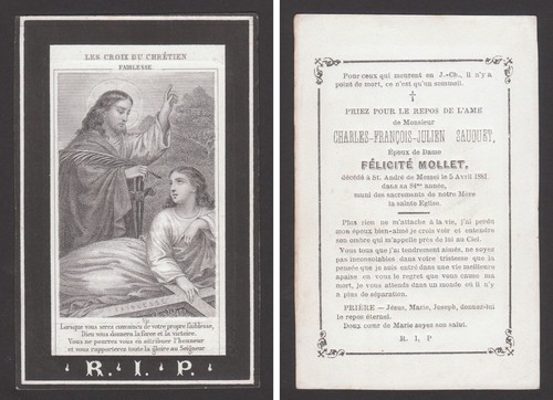 Image mortuaire m - mortuaire,