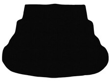 Noir Tapis de coffre velour