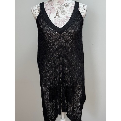Bebe black metallic knit - black,