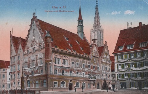 Ancienne carte postale ulm - ancienne,