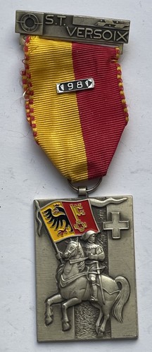 Médaille suisse versoix - médaille,