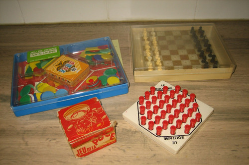 Lot ancien jeu société - lot,