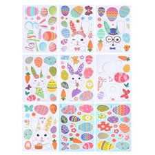  9 Sheets Stickers Vitre