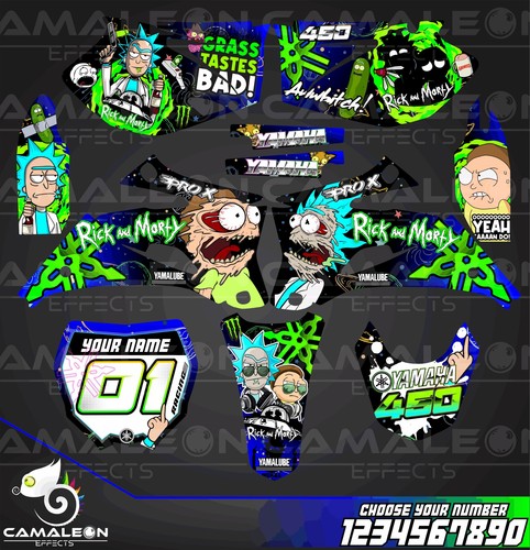 Graphics kit stickers - , yamaha