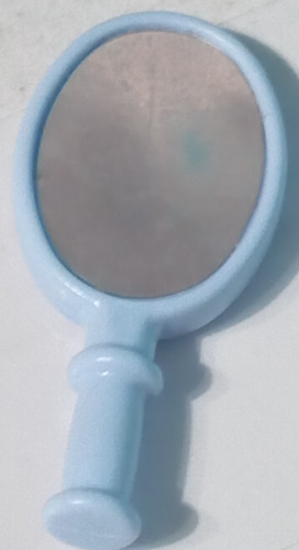 Playmobil miroir bleu femme - miroir,