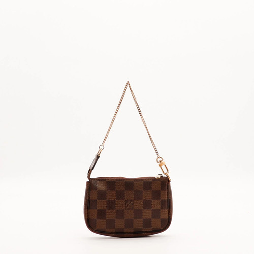 Mini pochette damier - la,