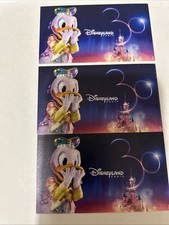 Lot 3 Pass Tickets Disneyland