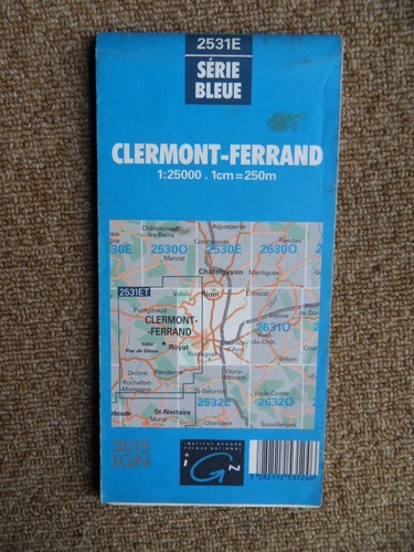 526 carte ign série bleue - 526-,