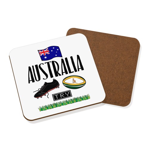 Sous verre rugby - rugby, australie