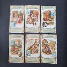 6 Chromos Anciens Poulain