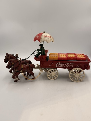 Vintage cast iron coca - cast,