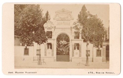 Portail entrée jardin mabille - portail,