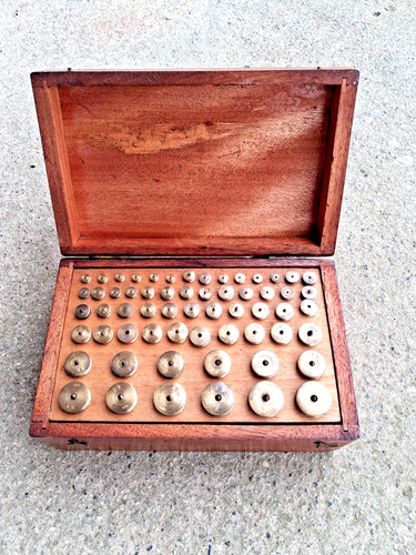 Ancien coffret jeu arbres - coffret, d'arbres