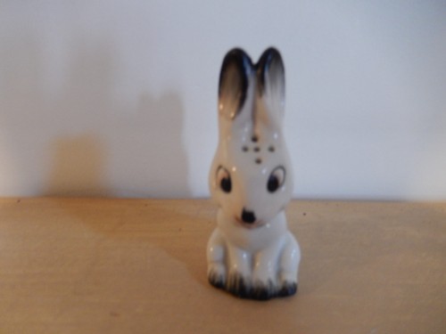 Salière porcelaine lapin - lapin,