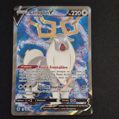 Pokémon carte cerbyllin - pokémon, v