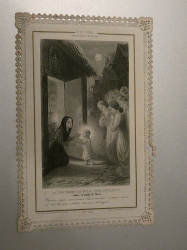 Image pieuse canivet dentelle - image,