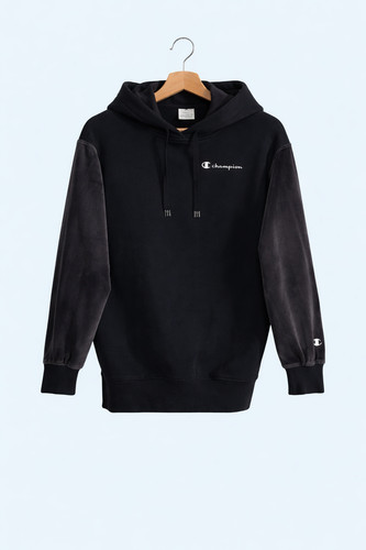 Sweat capuche champion noir - à,