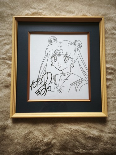 Sailor moon shikishi original - moon,