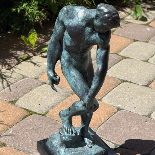 Adam auguste rodin patinated - auguste,