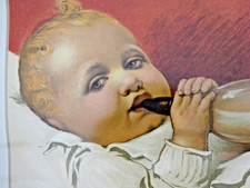 KNORR Nourriture pour enfants bébé Affiche ancienne / Kub / Maggi / Déco Cuisine