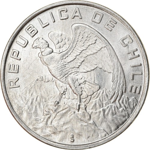 Monnaie chile 10 escudos - chile,,