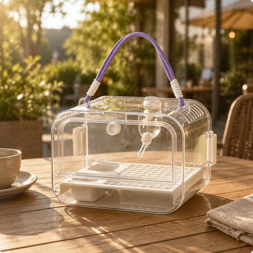 Cage portable pour perroquet