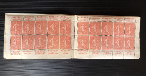 Carnet philatélie 50ct - carnet,