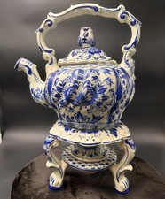 Antique BOCH earthenware teapot teapot Amsterdam model