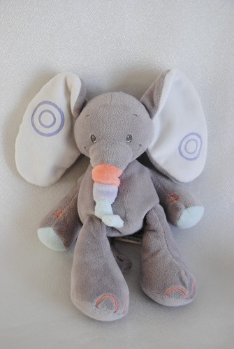 Doudou eléphant musical - eléphant,